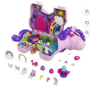 Polly Pocket Unicorn Party Playset
